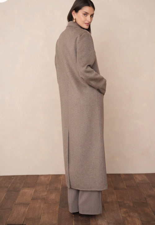 Aya mantel taupe