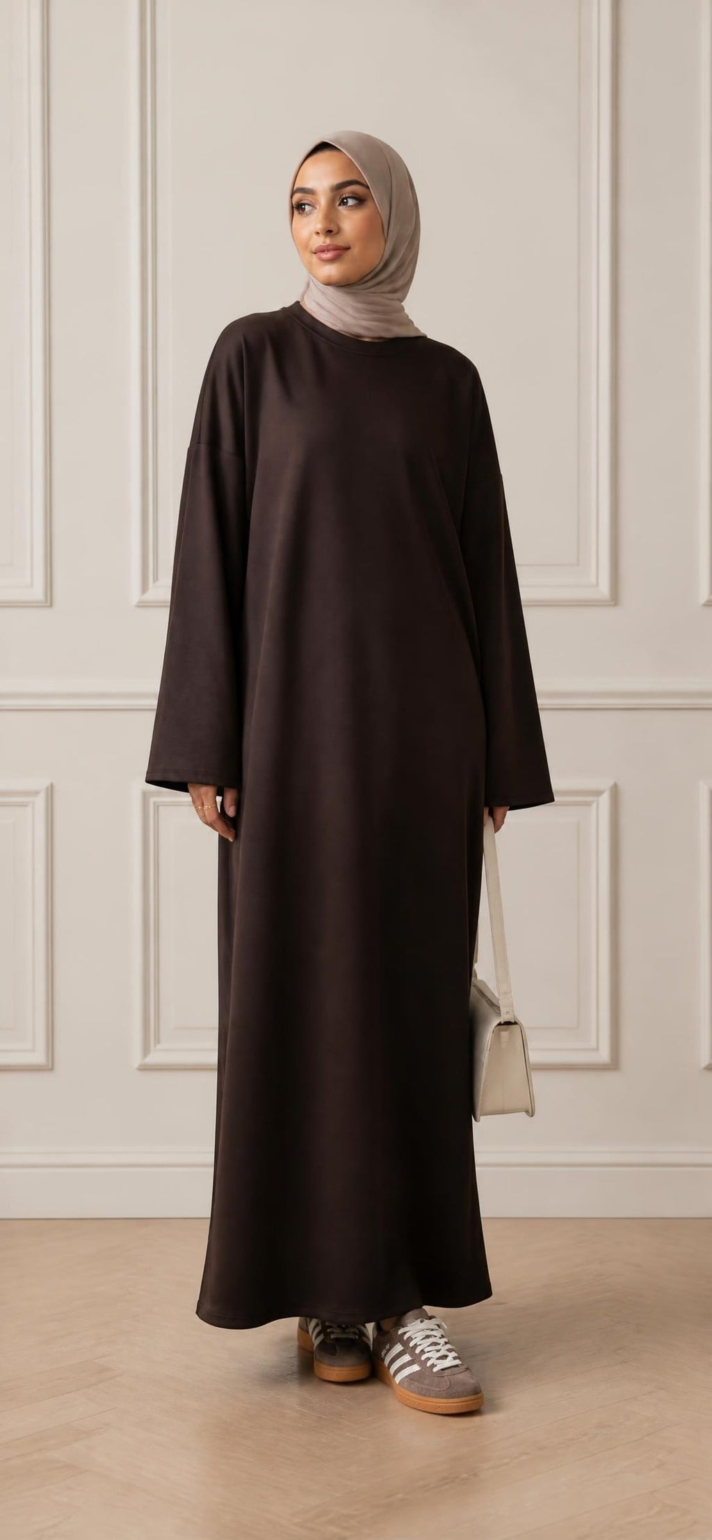 Sanae dress darkbrown