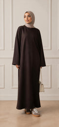 Sanae dress darkbrown