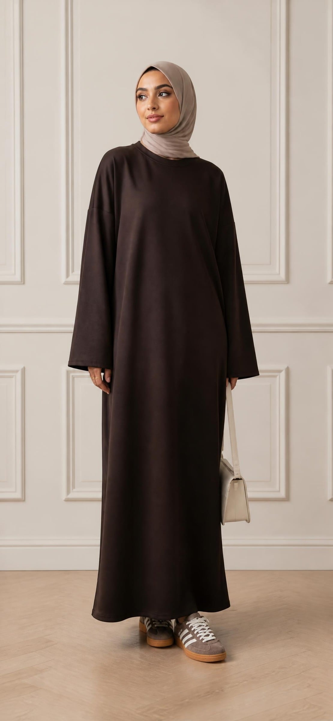 Sanae dress darkbrown