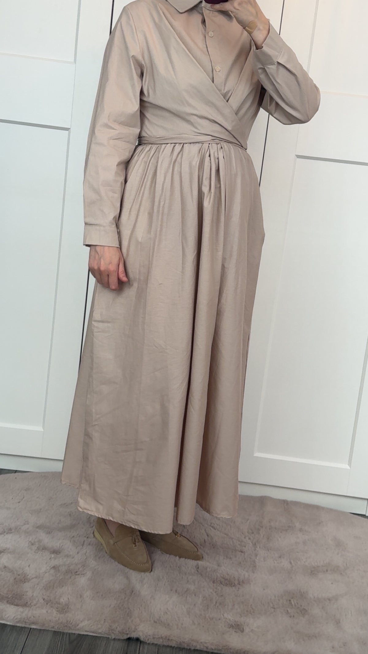Nude dress