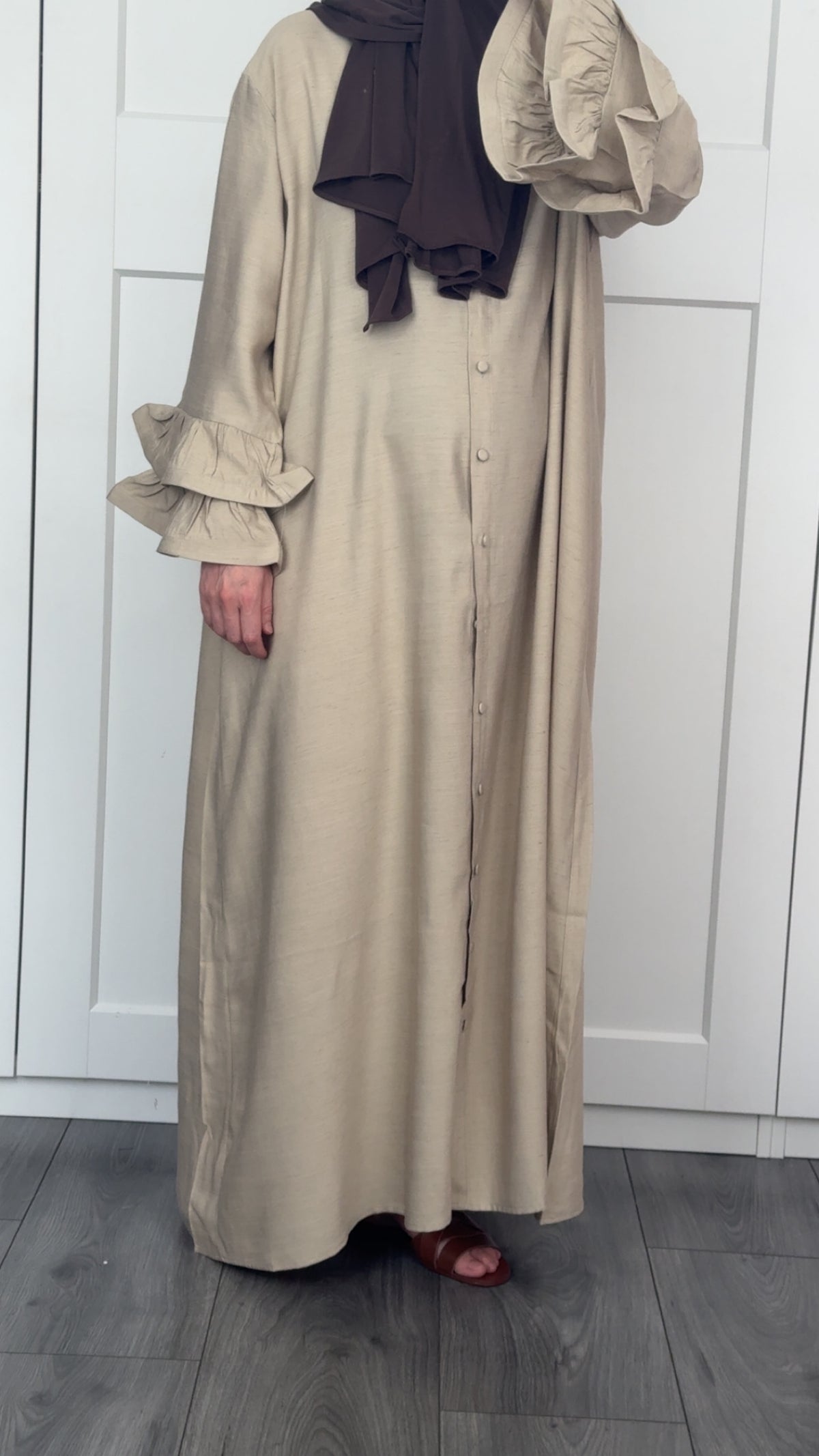 Lina dress taupe