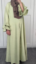 Lina dress limegreen